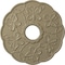 Ekena Millwork Terrones Butterfly Medallion (Canopies up to 3 7/8"), 17 7/8"OD x 3 7/8"ID x 1"P, Gobi Desert CM17TSGDF - alternate 1